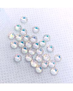 Strass termoadesivi hotfix "Trasparente AB" da 4 mm - STARFIX SS16