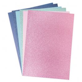 OfficeTree 50 cartoncini colorati pastello formato A4, 300 g, 10 colori, carta colorata A4, cartoncino fotografico per fai da te e realizzazioni, carta pastello
