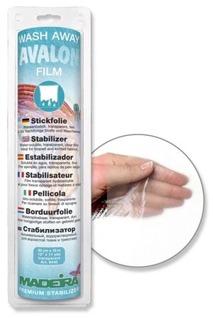 Avalon Fix - Pellicola per tessuti idrosolubile, pizzi e macramè - Ricambi  e Accessori per Macchine da Cucire