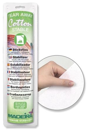 Cotton Stable (termoadesivo) - Madeira - Stabilizzatori cucito e ricamo -  Accessori