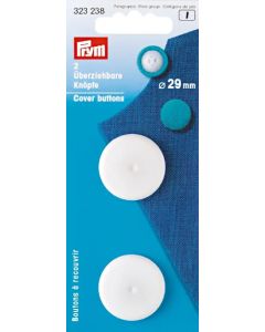 Bottoni da ricoprire 29 mm plastica - Prym