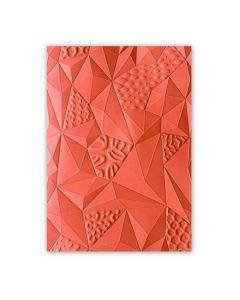 Fustella Sizzix Embossing Textured Impression 3D "Mix triangoli" - 661259