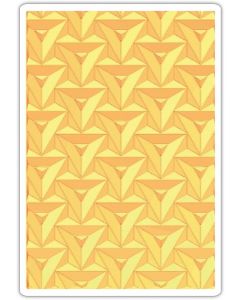 Fustella Sizzix Embossing Folder 3D "Geometrie a forma di prisma" - 661951