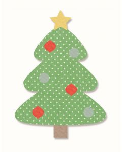 Fustella Sizzix Bigz "Albero di Natale con addobbi" - 662328