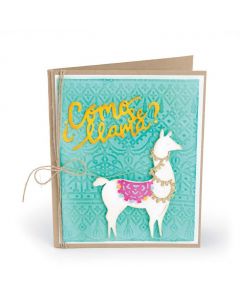 Fustella Sizzix Thinlits "Como se Llama?" con Embossing - 662751