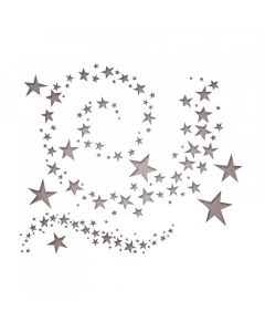 Fustella Sizzix Thinlits "Turbinio di stelle" - 663095
