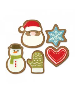 Fustella Sizzix Thinlits "Biscotti natalizi #1" - 663100