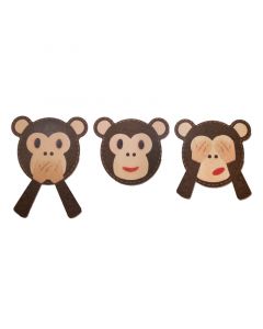 Fustella Sizzix Bigz "Emoji scimmietta" - 663487