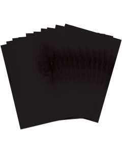 Set 10 fogli di plastica termoretraibile nera Sizzix - 664676