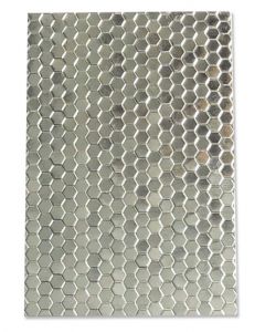 Fustella Sizzix Embossing Textured Impression 3D "Frenesia a nido d'ape" - 664999