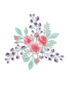 Fustella Sizzix Thinlits "Intreccio floreale #2" - 665083