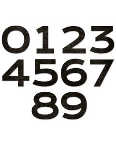 Fustella Sizzix Thinlits "Numeri grandi, conto alla rovescia" - 665367