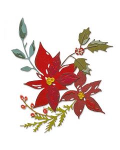 Fustella Sizzix Thinlits "Bouquet festivo" - 665565