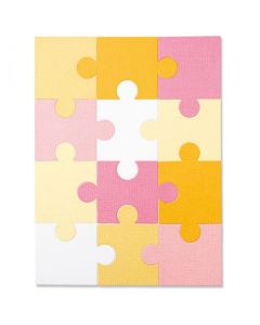 Fustella Sizzix Thinlits "Puzzle" - 665887