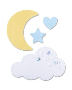 Fustella Sizzix Bigz L "Luna e nuvola" - 665963