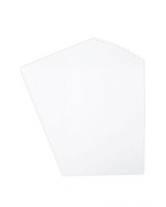 Set 60 cartoncini lisci bianchi - 665990
