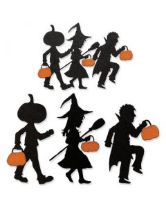 Fustella Sizzix Thinlits "Notte di Halloween" - 666384