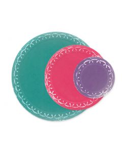 Fustella Sizzix Framelits "Archi e cerchi, Alena" - 666651