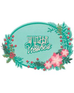 Fustella Sizzix Thinlits "Natale, desideri invernali #2" - 666736