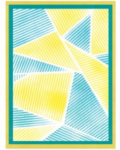 Fustella Sizzix Embossing Textured Impression 3D "Cosmopolita, in futuro" - 666746