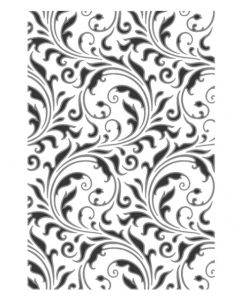 Fustella Sizzix Embossing Texture Fades 3D "Fioritura vault" - 666868