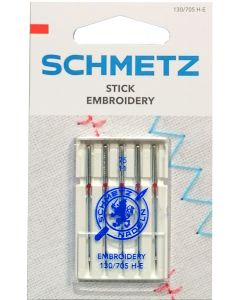 SCHMETZ Aghi Stick Embroidery per fili spessi e di lana