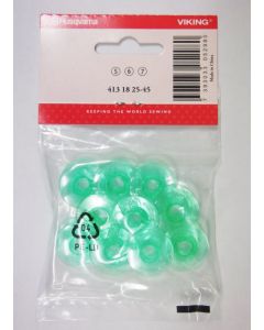 Spoline in plastica verdi Husqvarna (10 pezzi)