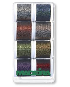 Box 8 fili ricamo Metallic Soft Madeira - mt. 200