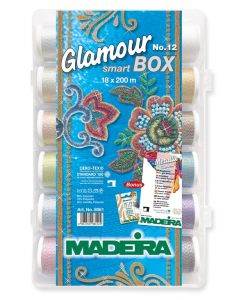 Glamour Smart Box 18 filati Madeira - mt. 200