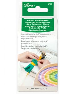 Fabric tube maker Clover - Piegatore per Jelly Roll, tappeti e cestini