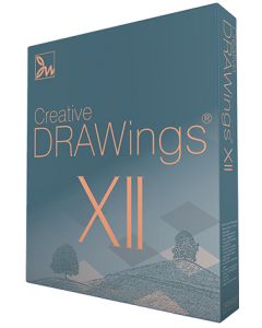 Software da ricamo multiformato DRAWings XII Creative