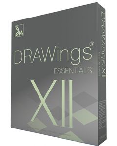 Software da ricamo multiformato DRAWings XII Essential