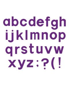 Fustella Sizzix Bigz "Alfabeto Block minuscolo" - A10082