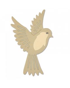 Fustella Sizzix Thinlits "Uccello naturale" - 661703