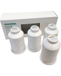 Set 4 filati per tagliacuci Overlock starter kit - Madeira