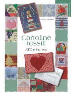 Libro per patchwork "Cartoline tessili" - ATC e Inchies