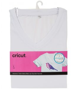 Maglietta donna per Infusible ink Cricut (Taglia L)