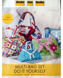 Multi-bag set "Do it yourself" Fliselina per creare borsa multifunzione