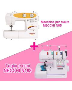OFFERTA! Macchina per cucire Necchi N85 + Tagliacuci Necchi N183