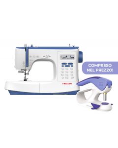 Macchina per cucire elettronica Necchi NC103D + Piano prolunga + PINZA VARIO PRYM
