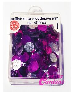 Paillettes Viola da 6mm (400 pezzi)