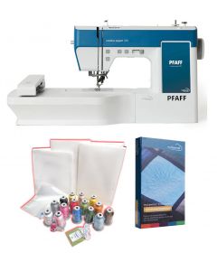 Macchina per cucire e ricamare Pfaff Creative Expect 350 + KIT RICAMO e SOFTWARE MYSEWNET GOLD