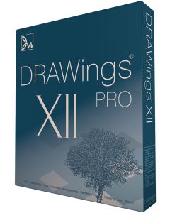 Software da ricamo multiformato DRAWings XII Pro