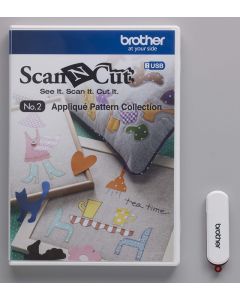 USB No. 2 Collezione Disegni per Applicazioni Brother ScanNCut