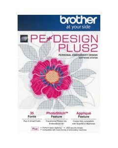 Software per macchina ricamatrice Brother PE-Design Plus 2