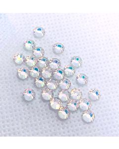 Strass termoadesivi hotfix "Trasparente AB" da 4 mm - STARFIX SS16